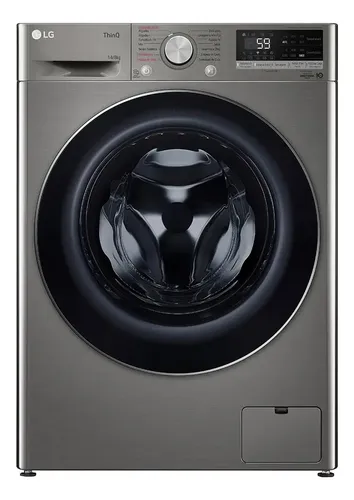 Lava e Seca Smart LG Vc4 Inox 14kg Cv5014pc4 IA