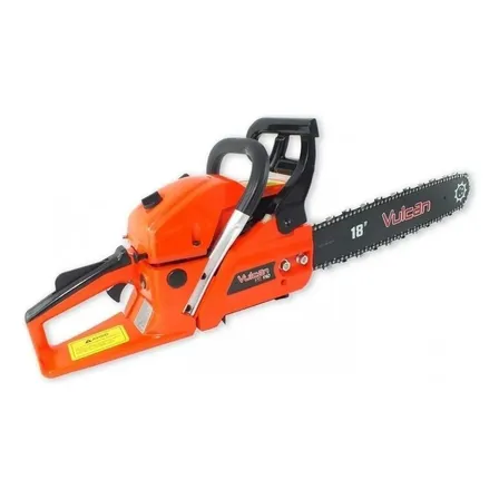 Motosserra Gasolina Vulcan Vsl550 55cc 3hp Espada 18 Laranja-escuro