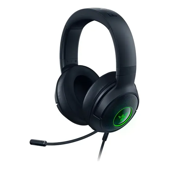 Razer Kraken V3 X - Fones de ouvido para jogadores com cabo USB
