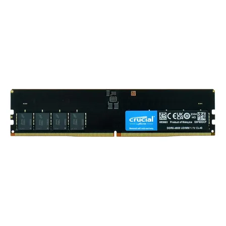 Memória Crucial Cb8gu4800 Udimm, Ddr5, 8gb, 4800mhz