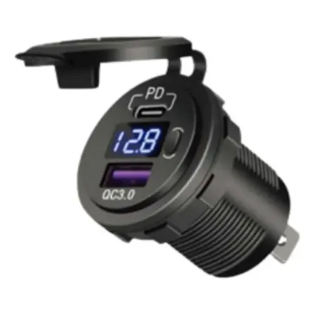 Carregador Para Carro Lelong Le-6824 Color Negro Preto
