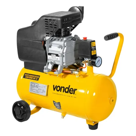 Motocompressor De Ar 8,0 Pcm 21,6 Litros Mcv 216 Vonder 220v