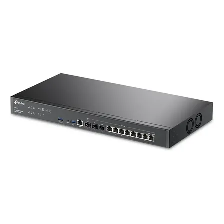 Roteador com fio Omada TP-Link Er8411 VPN Gigabit 2 Sfp 10ge