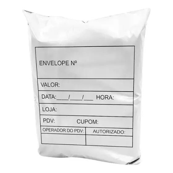 Envelope Dinheiro Sangria Caixa Matriz 12x18 -1000 Unidades