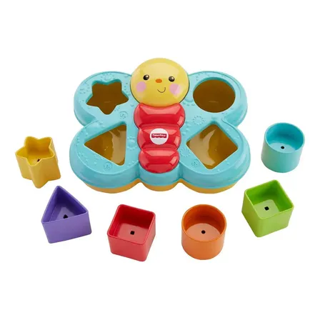Encaixa Borboleta Para Bebês A Partir 6 Meses Fisher-price Cor Multicolor