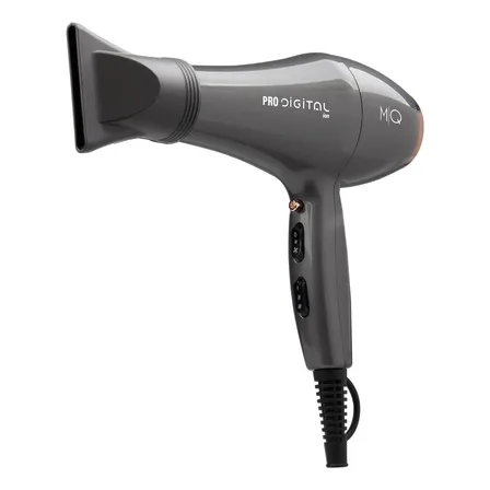 Secador De Cabelo Profissional Pro Digital Íon Cor Gray 2600w