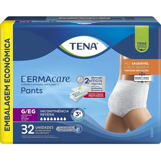 Fraldas Para Adultos Tena Demacare