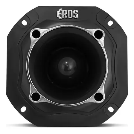 Super Tweeter Eros Eft 800 80w Rms Carro - Black Com Detalhes Frontais Metálicos