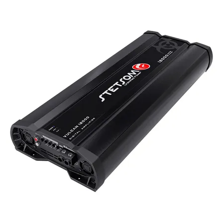 Módulo Amplificador Stetsom Vulcan 12000w Rms 1 Canal 2 Ohms Cor Preto