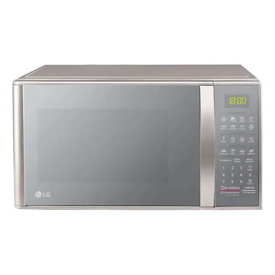 Micro-ondas LG 30L Prata Limpa Fácil - 127V