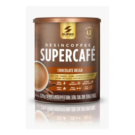 Supercafé Super Nutrition 220g - Sabor Chocolate Belga