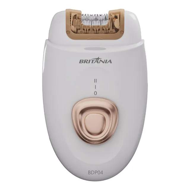 Depilador Britânia Bivolt 4 Acessórios Bdp04 Branco