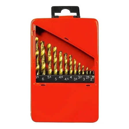 Kit Jogo De Brocas P/ Metal Com 13pçs 723869 - Mtx