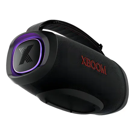 Caixa de Som LG XBOOM GO XG8T Bluetooth 5.3, 40W, Som Imersivo, LED Personalizável, Party Mode, Resistente à Água IPX7, Bateria Longa Duração e Design Compacto