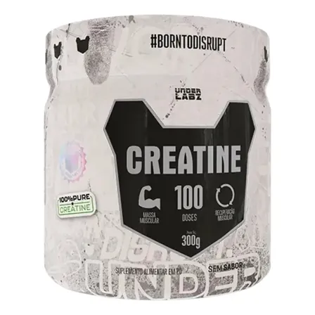 Creatina Borntodisrupt - Under Labz Sabor Natural Sem Sabor