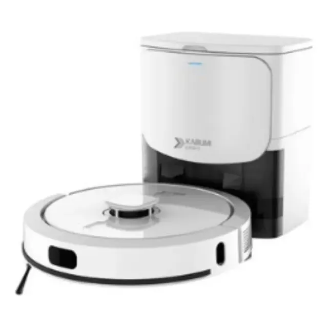 Robô Aspirador E Passa Pano Kabum! Smart 900 - 5 Modos De Limpeza, Base 2 Em 1, Mapeamento 3d Branco - Kbsf011