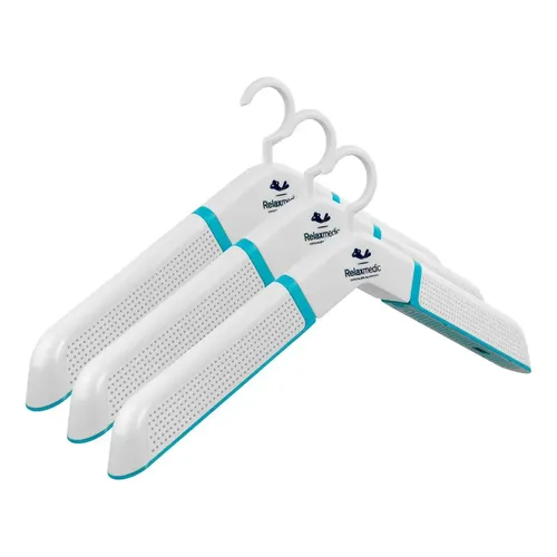 3 Desumidificador De Ar Antimofo Multi Dry - Relaxmedic Cor Branco