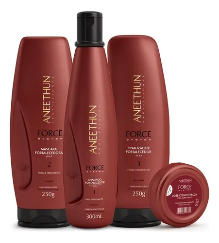 Kit Completo Force System Aneethun, Força E Crescimento