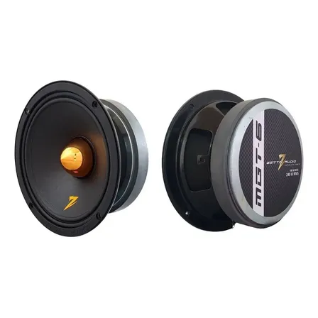 Alto-Falante Médio Grave Zetta 6" 240W RMS 4 Ohms Som Automotivo