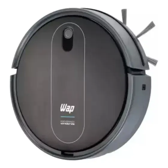 Robô Aspirador Wap W96 30w Super Slim Varre E Aspira Cor Preto 127/220v