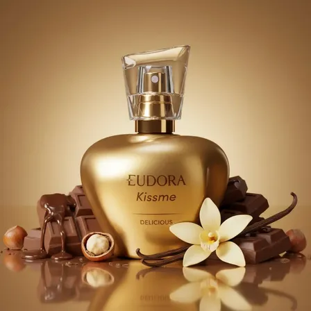 Perfume Feminino Eudora Kiss Me Delicious Colônia 50ml