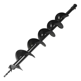 Broca Perfurar Solo Espiral Simples 150x800mm Aço Vulcan 5200103