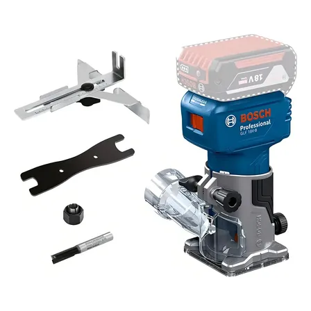 Tupia Fresa A Bateria Brushless Glf Bosch 18v