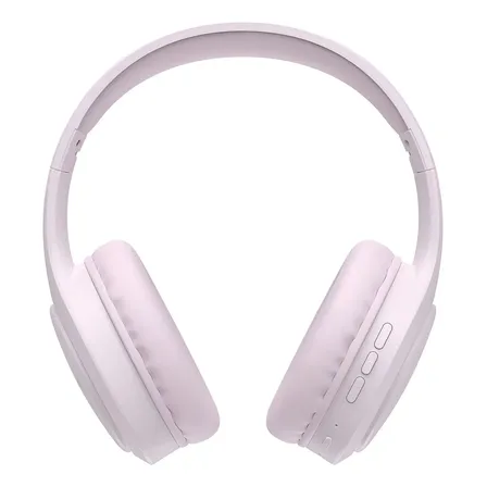 Fone De Ouvido Headphone Dapon H02d Bluetooth 5.1 Over-ear 22 Horas De Bateria Rosa