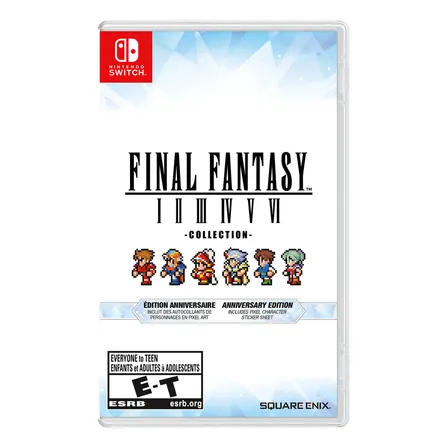 Final Fantasy I Vi Collection 35th Anniversary Ed Switch