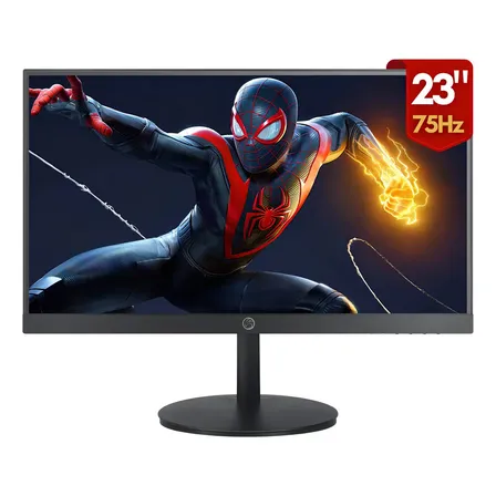 Monitor Brazil PC 23 Led Full Hd Hdmi Vga Tela Plana Preto