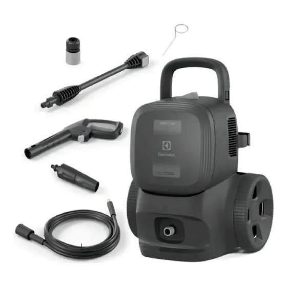 Lavadora De Alta Pressão Electrolux 2200psi 1800w (uws2200) Cinza-escuro 220v 60