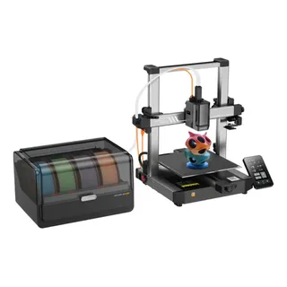 Impressora 3d Anycubic Kobra 3 V2 Combo Fdm Multicolorida Cinza 127/220v