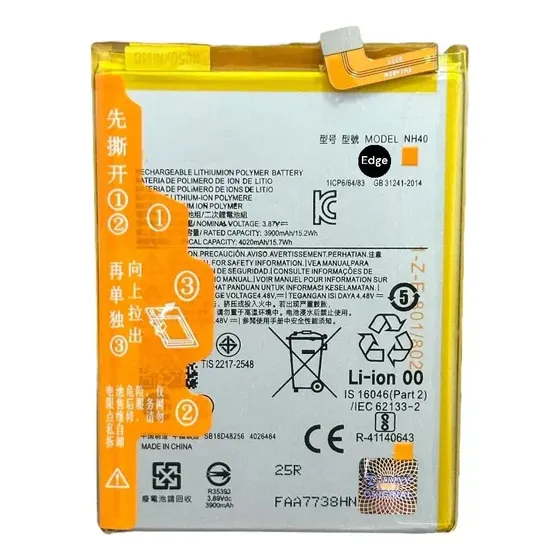 Bateria Para Moto E22 Nh40 Xt2239