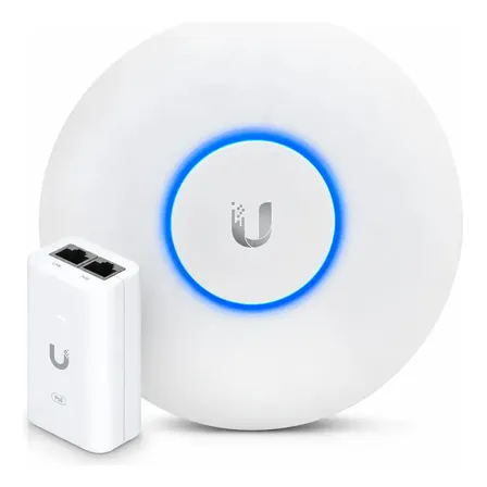 Wifi Access Point Ubiquiti U6+ Unifi + Fonte Poe