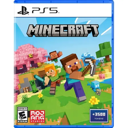 Jogo Minecraft Mojang Ps5 Mídia Física
