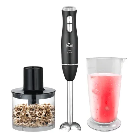 Mixer 2 Em 1 Turbo 500w 2 Velocidades Preto