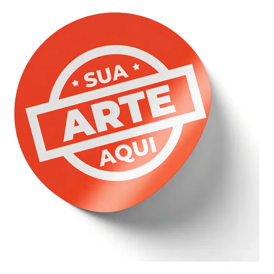 1000 Etiqueta Adesivo Rótulo Vinil Personalizado4x4 Adesivos Cor Personalizada Desenho Impresso Sua Arte