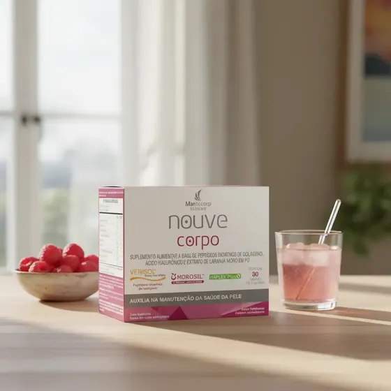 Suplemento Alimentar Mantecorp Skincare Nouve Corpo 30 Sachês
