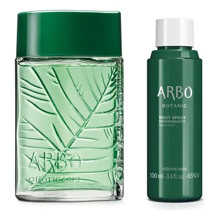 O Boticário Arbo Botanic Kit Masculino Eau De Cologne