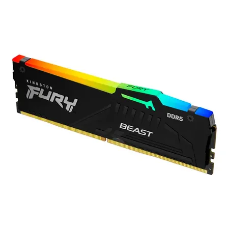 Memoria 16gb Kingston Fury Beast Rgb Ddr5 5200mhz