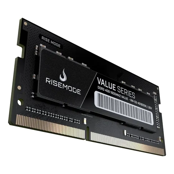 Memória Ram 4gb Ddr3l | Rise Mode | 1600mhz | Notebook