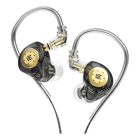 Fone De Ouvido Kz Edx Pro In Ear Retorno De Palco Preto