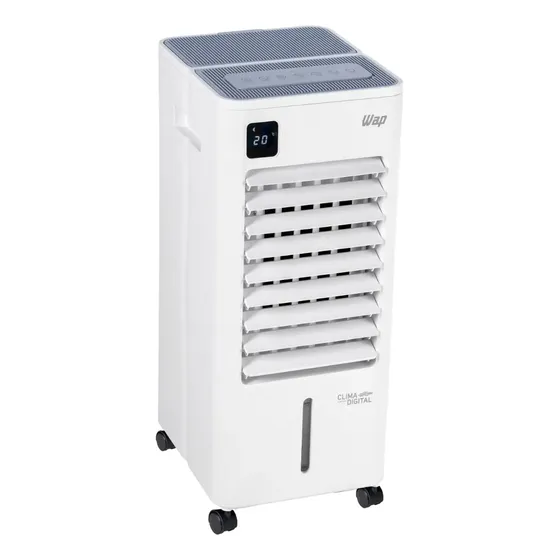 Climatizador de Ar Wap Clima Control Digital Com 3 Velocidades e Painel Digital Touch