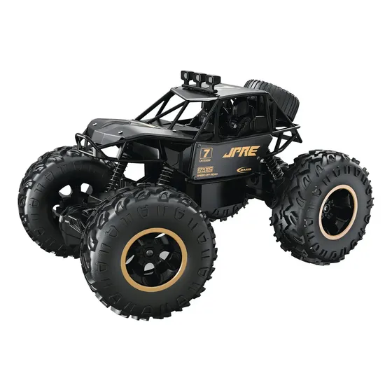 Carrinho De Controle Remoto Infantil X-plore Car Replay Kids Cor Preto e dourado