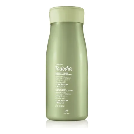Sabonete Líquido Cremoso Flor De Pera E Melissa Natura 300ml