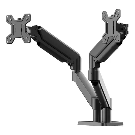 Suporte de Monitor braço articulado duplo ajustável Preto WK-MSP2