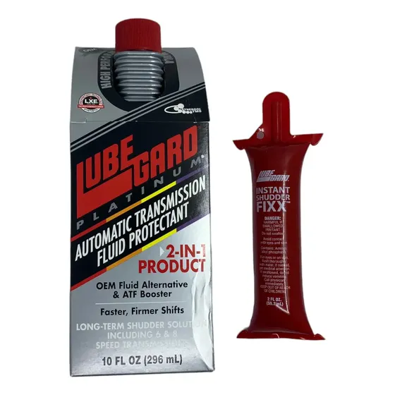 Kit Lubegard Shudder Fixx e Platinum para Transmissão Automática 59,2L