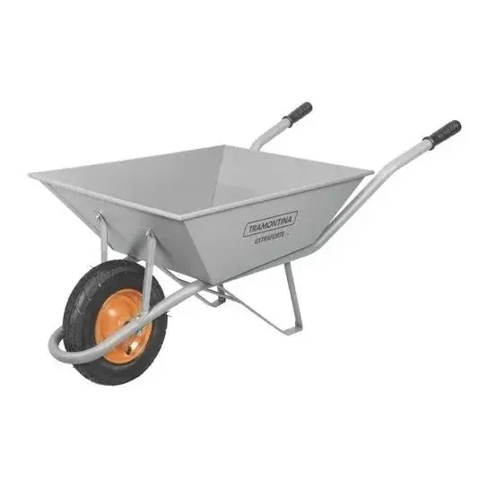 Carrinho Mão Tramontina Pneu Camara 65l Carriola Extraforte