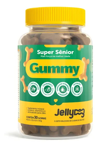Suplemento Super Senior Goma Macia Para Cães Idosos 30u