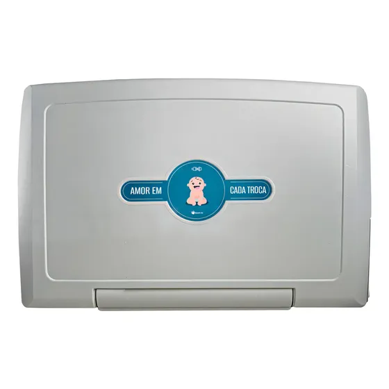 Trocador de Fraldas de Parede Smart Air CI-100 Cinza Polipropileno 20kg
